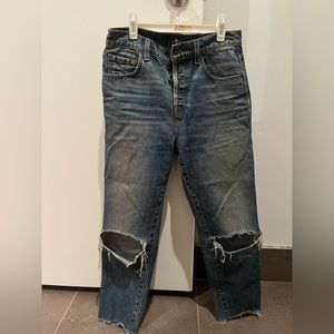 7 For All Mankind Ripped Jeans